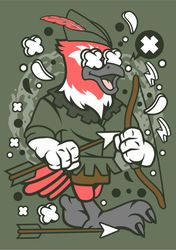 bird robin hood 1973 png file, bird hood clipart, bird hood 50th anniversary png, golly what a day png