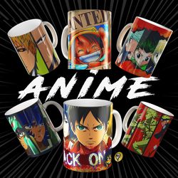 anime bundle tazas svg, manga taza svg, japanese svg, cartoon svg, anime svg tazas