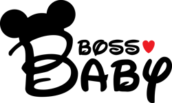 boss baby mickey,boss baby minnie,baby boss,minnie ears , instant downloa,png,svg