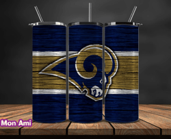 los angeles rams nfl logo, nfl tumbler png , nfl teams, nfl tumbler wrap design by mon ami design 09