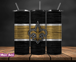 new orleans saints nfl logo, nfl tumbler png , nfl teams, nfl tumbler wrap design by mon ami design 12