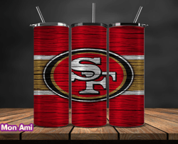 san francisco 49ers nfl logo, nfl tumbler png , nfl teams, nfl tumbler wrap design by mon ami design 19