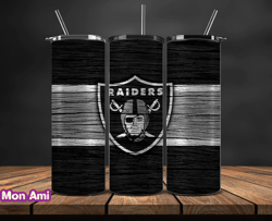 las vegas raiders nfl logo, nfl tumbler png , nfl teams, nfl tumbler wrap design by mon ami design 18