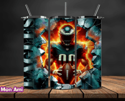 philadelphia eagles cracked holetumbler wraps, , nfl logo,, nfl sports, nfl design png, design by mon ami  15