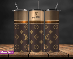 lv  tumbler wrap, lv tumbler png, lv logo, luxury tumbler wraps, logo fashion  design by mon ami 01