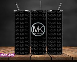 mk tumbler wrap, mk tumbler png, mk logo , luxury tumbler wraps, logo fashion  design by mon ami 05