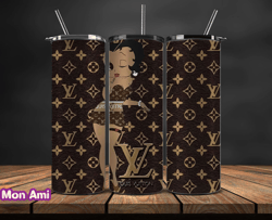 lv  tumbler wrap, lv tumbler png, lv logo , luxury tumbler wraps, logo fashion  design by mon ami 07