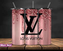 lv  tumbler wrap, lv tumbler png, lv logo , luxury tumbler wraps, logo fashion  design by mon ami 08