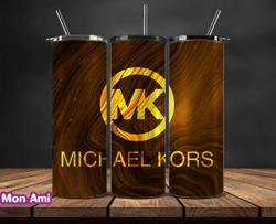 mk tumbler wrap, mk tumbler png, mk logo , luxury tumbler wraps, logo fashion  design by mon ami 09