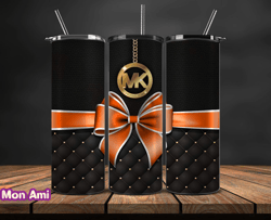 mk tumbler wrap, mk tumbler png, mk logo , luxury tumbler wraps, logo fashion  design by mon ami 12