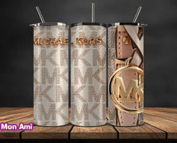 mk tumbler wrap, mk tumbler png, mk logo , luxury tumbler wraps, logo fashion  design by mon ami 28