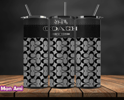 coach  tumbler wrap, coach tumbler png, coach logo, luxury tumbler wraps, logo fashion  design by mon ami 40