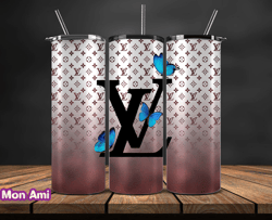 lv  tumbler wrap, lv tumbler png, lv logo, luxury tumbler wraps, logo fashion  design by mon ami 52