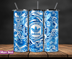 adidas  tumbler wrap, adidas tumbler png, adidas logo, luxury tumbler wraps, logo fashion  design by mon ami 63