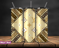 lv  tumbler wrap, lv tumbler png, lv logo, luxury tumbler wraps, logo fashion  design by mon ami 75