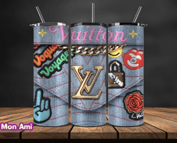 lv  tumbler wrap, lv tumbler png, lv logo, luxury tumbler wraps, logo fashion  design by mon ami 107