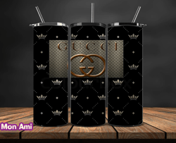 gucci tumbler wrap, gucci  tumbler png, gucci  logo, luxury tumbler wraps, logo fashion  design by mon ami 109