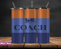 coach  tumbler wrap, coach tumbler png, coach logo, luxury tumbler wraps, logo fashion  design by mon ami 128