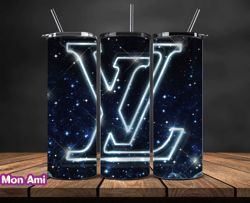 lv  tumbler wrap, lv tumbler png, lv logo, luxury tumbler wraps, logo fashion  design by mon ami 152