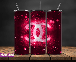 chanel  tumbler wrap, chanel tumbler png, chanel logo, luxury tumbler wraps, logo fashion  design by mon ami 165