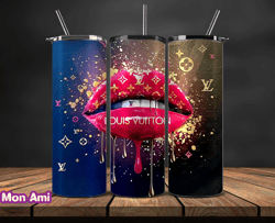 lv  tumbler wrap, lv tumbler png, lv logo, luxury tumbler wraps, logo fashion  design by mon ami 171