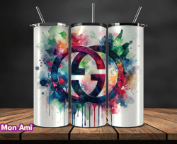 gucci tumbler wrap, gucci  tumbler png, gucci  logo, luxury tumbler wraps, logo fashion  design by mon ami 172