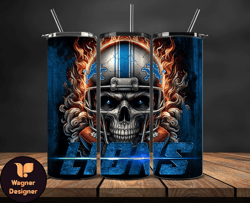 detroit lions tumbler wrap, logo tumbler wraps, nfl football teams png, sport team tumbler, logo nfl tumbler by magnolia