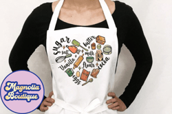 vintage love bakery sublimation png design 120