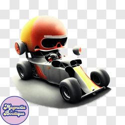 cartoon race car in motion png design 180