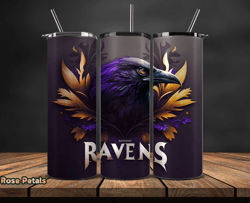 Baltimore Ravens Logo NFL, Football Teams PNG, NFL Tumbler Wraps PNG Design 48