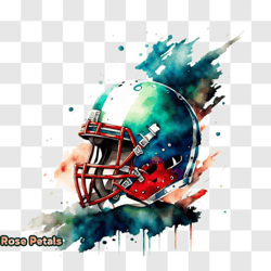 unique and creative sports helmet design png design 305