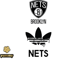 brooklyn nets png, adidas nba png, basketball team png,  nba teams png ,  nba logo design 06