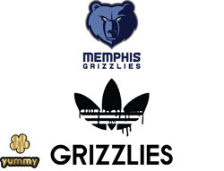 memphis grizzlies png, adidas nba png, basketball team png,  nba teams png ,  nba logo design 16