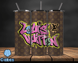 lv  tumbler wrap, lv tumbler png, lv logo, luxury tumbler wraps, logo fashion  design by yummi store 03