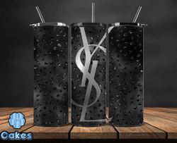 ysl  tumbler wrap, ysl tumbler png, ysl logo , luxury tumbler wraps, logo fashion  design by yummi store 19