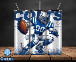 indianapolis colts nfl tumbler wraps, tumbler wrap png, football png, logo nfl team, tumbler design by yummi store 14