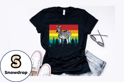 vintage zebra t shirt design design 214