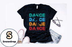 retro vintage dance t shirt design design 229
