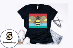 vintage style bee design design 243