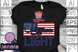 merica light svg design 24