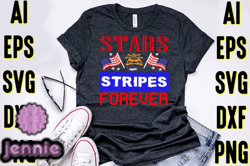 4th of July Typography T-shirt Design Design 41