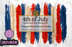 Watercolor 4th of July Firecrackers Design 111