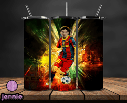 lionel  messi tumbler wrap ,messi skinny tumbler wrap png, design by  jennie store  04