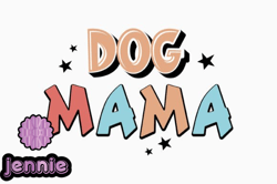 retro dogs mama quote svg dog lover design21