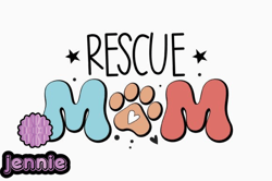 retro mothers day dog svg dog lover mom design24