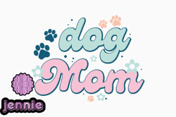 dog mom retro dog quote svg  designdesign26