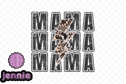 mama lightning bolt png design203