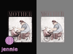 mother retro vintage png - mothers day design 174