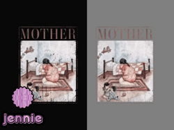 mother retro vintage png - mothers day design 175