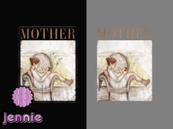 mother retro vintage png - mothers day design 180